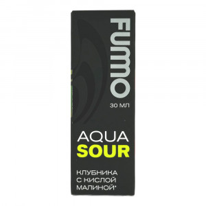 Жидкость Fummo Aqua Sour - Клубника с кислой малиной 20мг 30мл