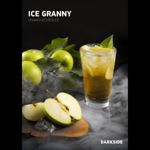 Табак для кальяна Darkside SOFT - Ice Granny (Ледяное Яблоко) 50г