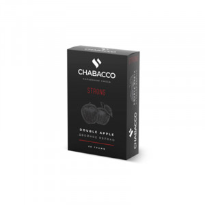 Смесь для кальяна Chabacco STRONG - Double Apple (Двойное яблоко) 50г