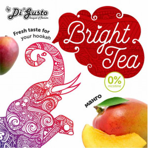 Смесь для кальяна Bright Tea  - Манго (без никотина) 50г