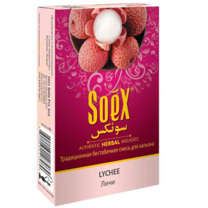 Бестабачная смесь для кальяна Soex - Lychee (Личи) 50г