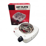 Плитка для розжига угля электрическая HOT PLATE H-009A (Белая) 500W