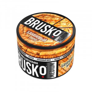 Смесь для кальяна BRUSKO MEDIUM - Банановый пирог 50г