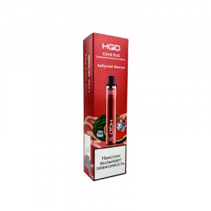 Электронная сигарета HQD CUVIE PLUS - Lush Ice 1200 (Арбузная жвачка)