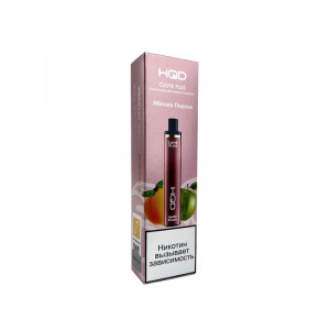 Электронная сигарета HQD CUVIE PLUS - Apple Peach (Яблоко Персик)