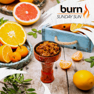 Табак для кальяна Burn - SundaySun (Цитрусовый микс) 200г