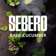 Табак для кальяна Sebero - Basil Cucumber (Базилик Огурец) 40г