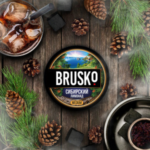 Смесь для кальяна BRUSKO MEDIUM  - Сибирский лимонад 50г