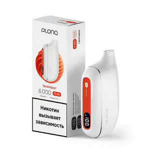 Электронная сигарета PLONQ - MAX 6000 - Грейпфрут