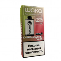 Электронная сигарета Waka DM 8000 - Kiwi Passion Fruit Guava (Киви Маракуйя Гуава)