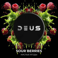 Табак для кальяна Deus - Sour Berries (Кислая малина клубника черешня) 30г