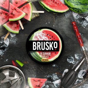 Смесь для кальяна BRUSKO MEDIUM  - Ледяной Арбуз 50г