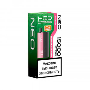 Электронная сигарета HQD NEO 15000 -  Кислые мармеладные червячки (Sour gummy worms)