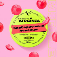 Табак для кальяна Original Virginia Middle- Барбарисовые леденцы 25г