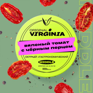 Табак для кальяна Original Virginia Middle- Вяленый Томат с черным перцем 25г