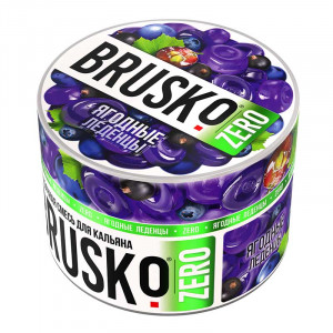 Смесь для кальяна BRUSKO ZERO - Ягодные леденцы 50г