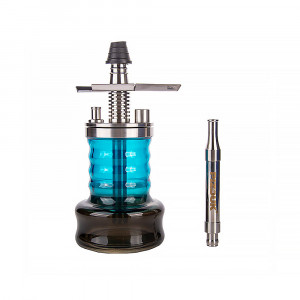 Кальян Pizduk Hookah - PRO Дым волна колба Черная сумка 12см (Полный комплект)