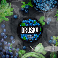 Смесь для кальяна BRUSKO STRONG - Черника с Мятой 50г