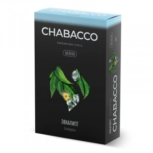 Смесь для кальяна Chabacco MEDIUM - Eucalyptus (Эвкалипт) 50г