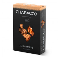 Смесь для кальяна Chabacco MEDIUM - Caramel Cookies (Печенье-Карамель) 50г