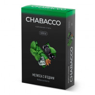 Смесь для кальяна Chabacco MEDIUM - Melissa and Berries (Мелисса с ягодами) 50г