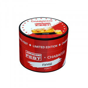 Смесь для кальяна Chabacco MEDIUM - Punch (Ром Цитрусы) 50г