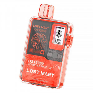 Электронная сигарета Lost Mary OS12000 - Двойное Яблоко Лед