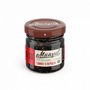 Табак для кальяна Muassel Strong - Томат с перцем 40г