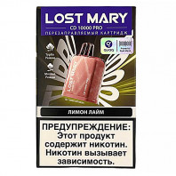 Картридж Lost Mary CD10000 POD PRO - Лимон Лайм