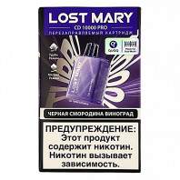 Картридж Lost Mary CD10000 POD PRO - Черная смородина Виноград