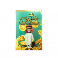 Табак для кальяна Adalya - Sheik Money (Ананас Банан Мята) 50г