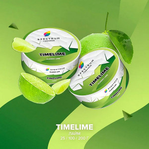 Табак для кальяна Spectrum Classic line - Timelime (Лайм) 100г