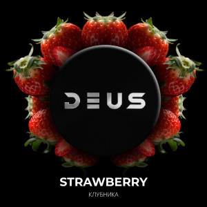 Табак для кальяна Deus - Strawberry (Клубника) 100г