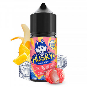 Жидкость Husky Malaysian IPF Strong - Miami Snow 30 мл 20 мг Strong (Ананас, личи, банан, лед)