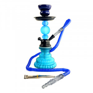Кальян Арт - A-114 MINI Blue 26см