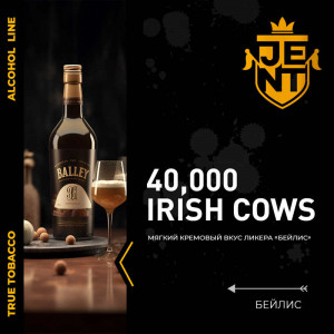 Табак для кальяна JENT - 40000 Irish Cows (Бейлис) 25г