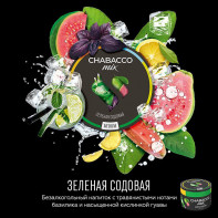 Смесь для кальяна Chabacco Mix Medium - Green Soda (Зеленая Содовая) 50г