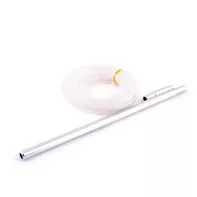 Шланг для кальяна силиконовый AMY Deluxe S232-2 White
