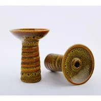 Чаша для кальяна NJN Hookah - Swirl Matt Green Зеленая