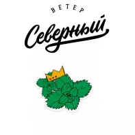 Табак для кальяна Северный - Мята в хату 40г