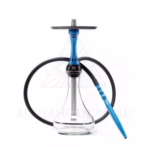Кальян Alpha Hookah - X BLUE MATE  (Комплект с колбой)