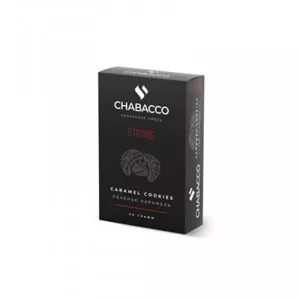 Смесь для кальяна Chabacco STRONG - Caramel Cookies (Печенье карамель) 50г