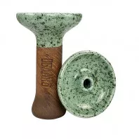 Чаша для кальяна Облако - Phunnel S Glaze Top Салатовая матовая