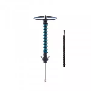 Кальян Mamay Custom - Coilovers Черный Морская волна  (Без колбы)