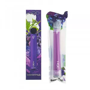 Электронная сигарета HQD SUPER - Grape (Виноград) 600т