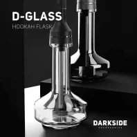 Колба для кальяна DARKSIDE - D-GLASS Прозрачная 25см
