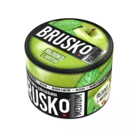 Смесь для кальяна BRUSKO MEDIUM - Яблоко с мятой 50г