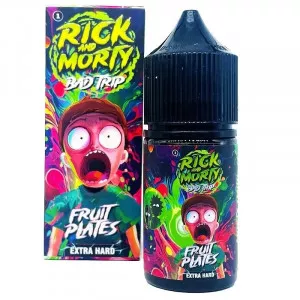 Жидкость Rick & Morty BAD TRIP - Fruit Plates (Фруктовые Пластинки) 30мл 20мг