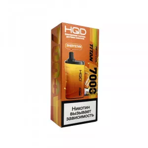 Электронная сигарета HQD TITAN 7000Т - Энергетик
