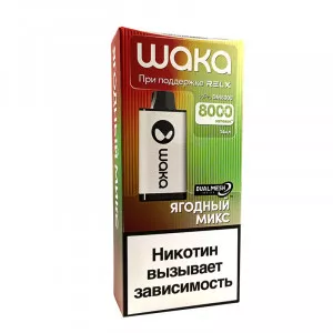 Электронная сигарета Waka DM 8000 - Berry Mix (Ягодный Микс)